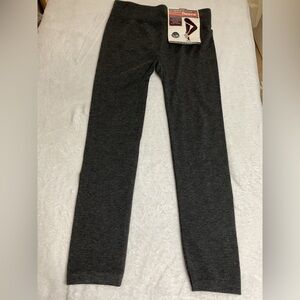 One 5 One Cozy Fleece Gray Leggings